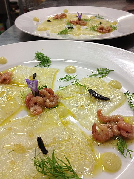 File:Carpaccio by Chef Fabrizio Facchini.jpg