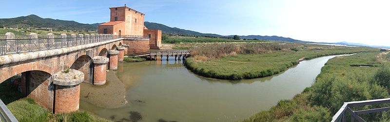 Panoramic view of Casa Rossa Ximenes.