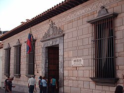 Casa natal del Libertador Simón Bolívar