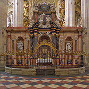 Trascoro de la catedral de Segovia, de Humberto Demandre Juan de Villanueva, Ventura Rodríguez y Juan de la Torre (segunda mitad del siglo XVIII).