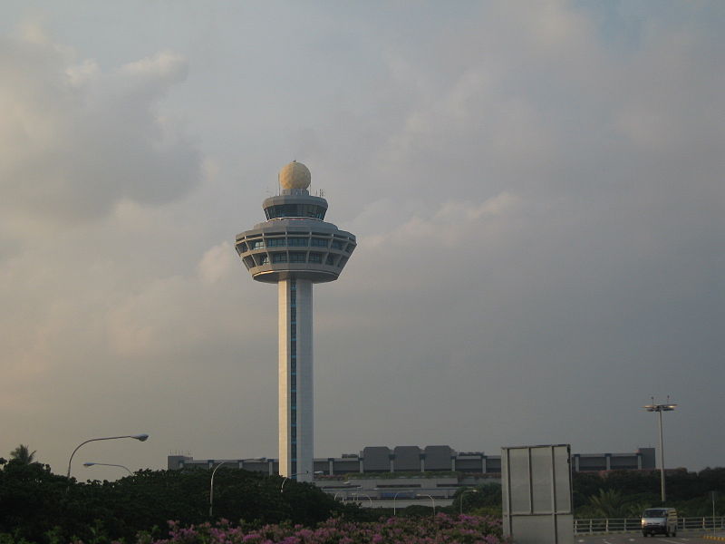 File:Changi Airport, Control Tower 3.JPG