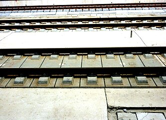 Ballastless high-speed track in China