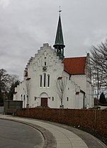 Åbyhøj Church, the new part of the suburb.