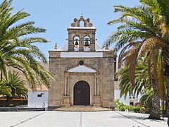 Ermita de Nuestra Señora de la Peña en Betancuria (isla de Fuerteventura) es el santuario de la patrona de esta isla.