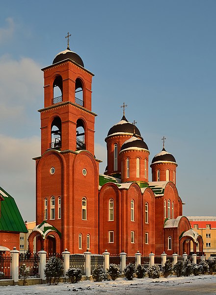 Korolyov. The Church of the Holy Trinity. A general view.