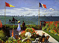 Claude Monet - 1867 - Garden at Sainte-Adresse.jpg