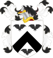 Coat of Arms of Thomas Batt Coat of Arms of Thomas Batt.svg