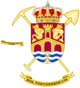 Escudo del Batallón de Pontoneros I/12 (BPON-I/12)