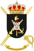 Escudo de la Unidad de Música y Banda de Guerra de la Legión