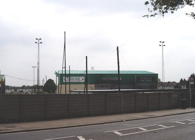 Image: Coles Park football ground, White Hart Lane, Tottenham   geograph.org.uk   166913