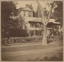 The Wayside, ca. 1895–1905. Archive of Photographic Documentation of Early Massachusetts Architecture, Boston Public Library.