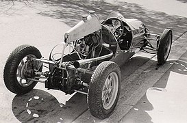 Motor de Norton Manx en un Cooper de Fórmula 500