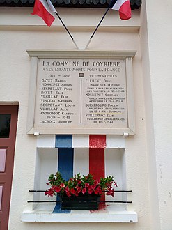 Coyrière - Placă memorială (iulie 2018) .jpg