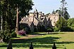 Picture of Crossrigg Hall from gate at top of driveway