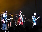 Culture Club members Boy George, Jon Moss, Michael Craig and Roy Hay won two awards with Phil Pickett for the song "Karma Chameleon". Culture Club Marcus Center for the Performing Arts Milwaukee, WI 7-23-2016 (28543520975).jpg