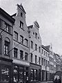 Giebelhäuser Bolkerstraße 57 und 55, das Heine Haus 53, Giebelhaus 51.