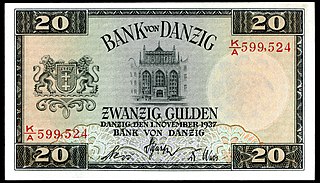 <span class="mw-page-title-main">Danzig gulden</span> Currency of the Free City of Danzig between 1923 and 1939