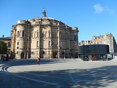 How to get to McEwan Hall with public transport- About the place