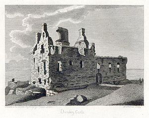 Dunskey Castle by Francis Grose 1790 DUNSKEY CASTLE by Francis Grose, 1790.jpg