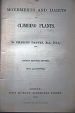 Thumbnail for On the Movements and Habits of Climbing Plants