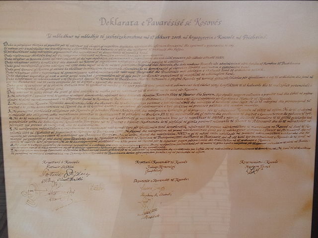 Image: Deklarata e Pavaresise