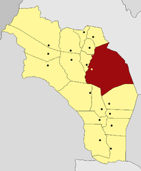 Dipartimento di Capital – Mappa