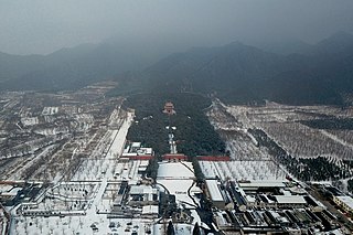 <span class="mw-page-title-main">Ding Mausoleum</span> Ming dynasty mausoleum in Beijing, China