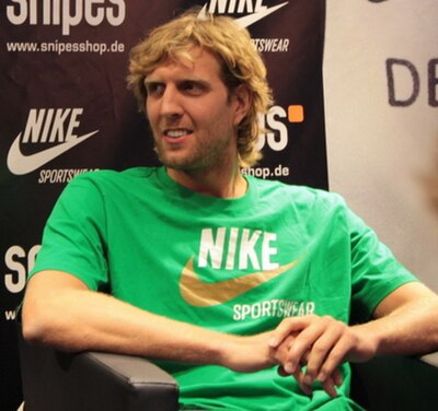 German-born power forward Dirk Nowitzki has won six Euroscar Awards.