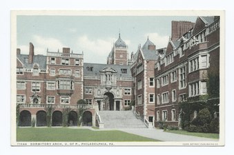 Quadrangle Dormitories (University of Pennsylvania) (1894–1911), Cope and Stewardson, architects.