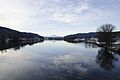 * Nomination The Drammen river, westernly direction, seen from the Landfalløya bridge. --Peulle 21:54, 20 November 2016 (UTC) Under given light conditions quality high enough for a Q1photo --Michielverbeek 06:19, 21 November 2016 (UTC) * Promotion {{{2}}}