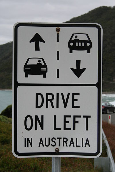 File:Drive on left in australia.jpg