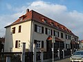 In good hope: group of terraced houses with four single-family houses, part of a settlement of the General Saxon Settlers Association on Duckwitzstrasse (individual monument for ID no. 09304974)