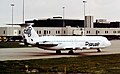 El avion involucrado en el accidente fotografiado en julio de 1987 mientras estaba en servicio con Ryanair.