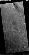 Wide view of high center polygons, as seen by HiRISE under HiWish program