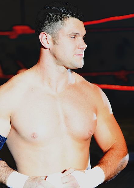Edwards at a Ring of Honor show on August 2011