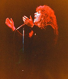 Brooks at the Coventry Apollo in 1983