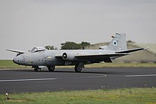 English Electric Canberra PR.9 XH131 from No. 39 (1PRU) Squadron, 2006. (Based at Marham between 1993 and 2006).