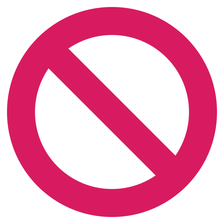 File Eo Circle Pink Not Allowed Svg Wikimedia Commons