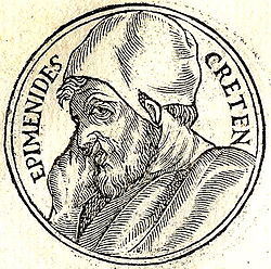 Epimenidés – vyobrazení v Promptuarii Iconum Insigniorum