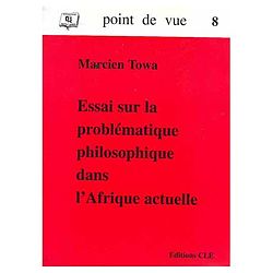 Image illustrative de l’article Essai sur la problématique philosophique dans l'Afrique actuelle