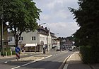 Blick auf die Heidhauser Straße in nördliche Richtung, etwa auf Höhe des Brosweg