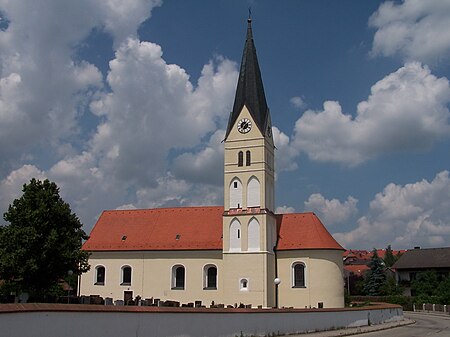 Essenbach Mirskofen Kirche Maria Dolorosa