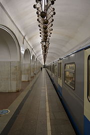 Tren en la estación