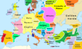 Europe in 1370