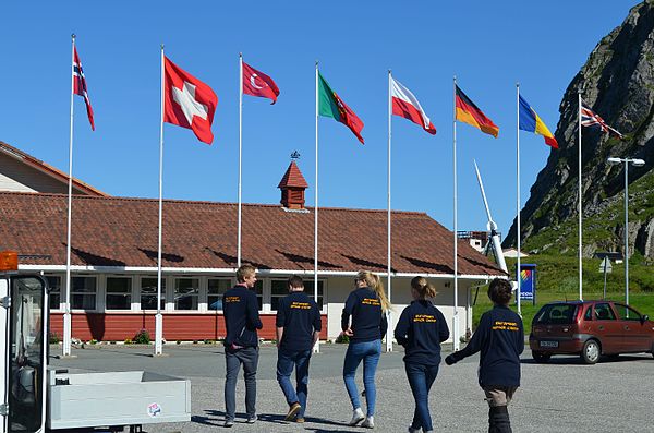 European Space Campers in front of the Andøya Space Center.jpg