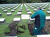 Exhumation of human remains in the Italian war cemetery in Hamburg, Germany - 20120925-02.jpg