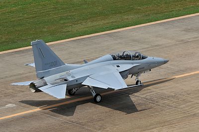 FA-50 Fighting Eagle First delivery 1.jpg
