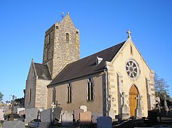 Skyline of Marcey-les-Grèves