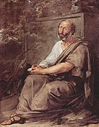 『アリストテレス』(1811、アカデミア美術館)