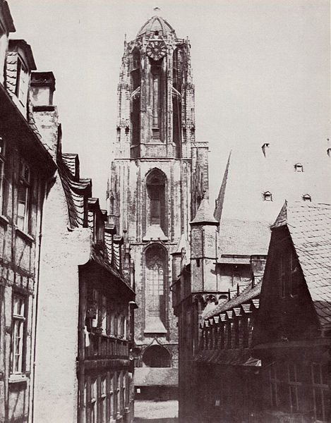 File:Frankfurt Domturm vor 1867.jpg